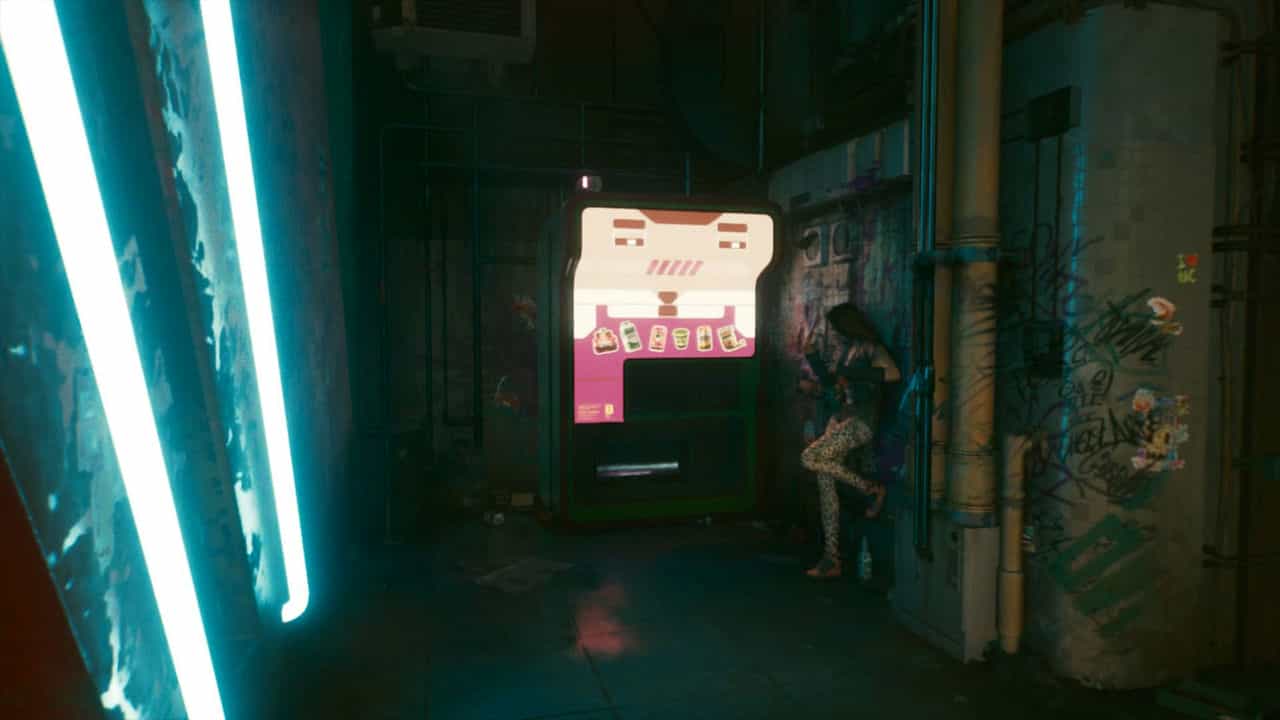 Brendan the S.C.S.M. vending machine in Cyberpunk 2077