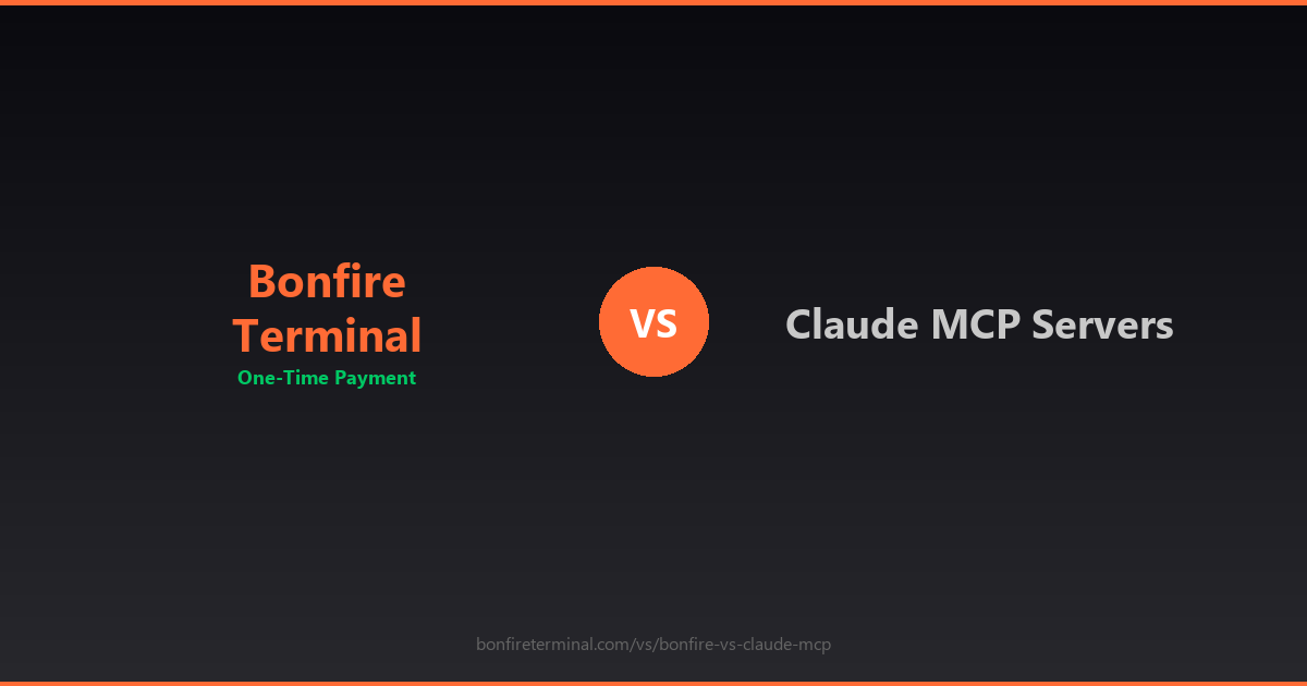Bonfire Terminal vs Claude MCP Servers MCP review 2026