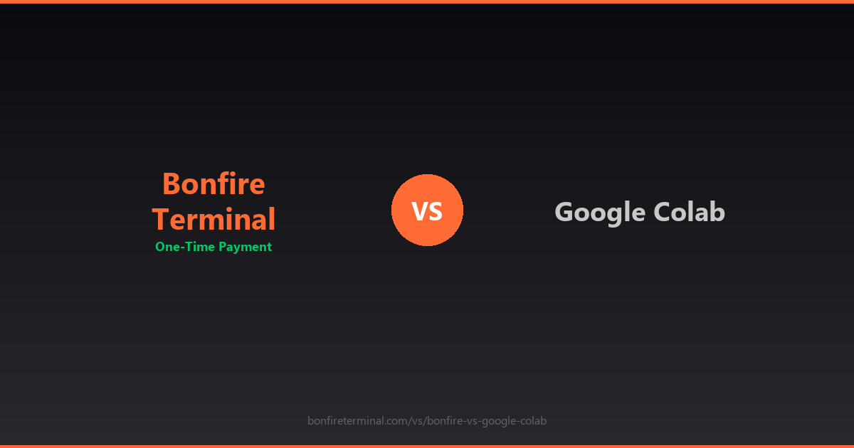 Bonfire Terminal vs Google Colab MCP review 2026