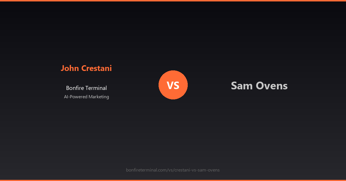 John Crestani vs Sam Ovens comparison review 2026
